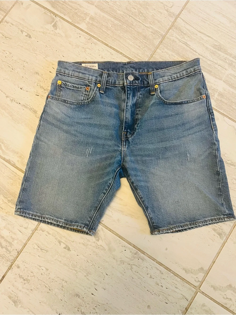 Levi’s Premium 412 Men’s Denim Shorts W32 Blue